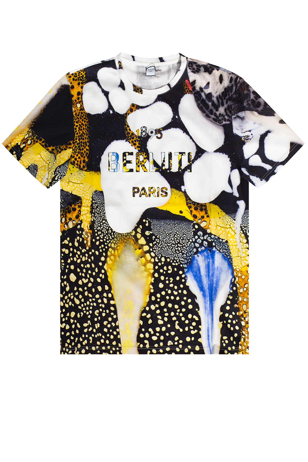 BERLUTI ベルルッティ x BRIAN ROCHEFORT ロゴT-シャツ BERLUTI x BRIAN ROCHEFORT 740$ Cotton Crewneck Tshirt